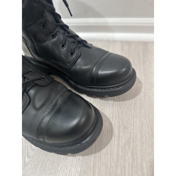 Thorogood Boots Mens Size 13 Black 8in Side Zip Tactical Work Cap Toe 834-6888 - Picture 3 of 12
